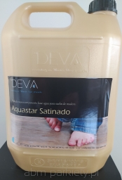 LAKIER DEVA  AQUA STAR 5 L poliuretanowy profesjonalny lakier do podłóg z parkietu i desek