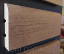 Cokół lity surowy dąb 65x12 mm