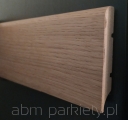 Cokół dąb 70x11mm surowy fornirowany na mdf  