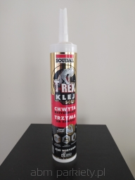 Soudal  T-Rex  hybrydowy  mocny klej  montażowy do klejenia listew mdf oraz innych