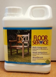 Overmat FloorService Holz Entgrauer 1L  do czyszczenia szarości tarasów 