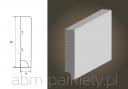 Listwa MDF Biała 16x80mm Classic R1
