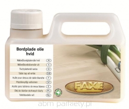 FAXE TABLE TOP OIL WHITE  biały olej do blatów kuchennych i mebli