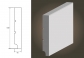 Listwa MDF biała 100x16mm  Standard 100